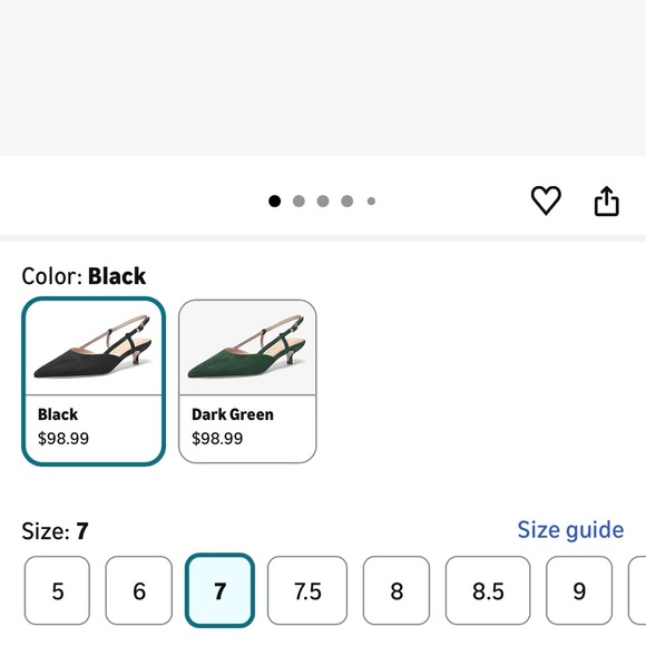 Chic Black Pointed-Toe Heels - Picture 4 of 14
